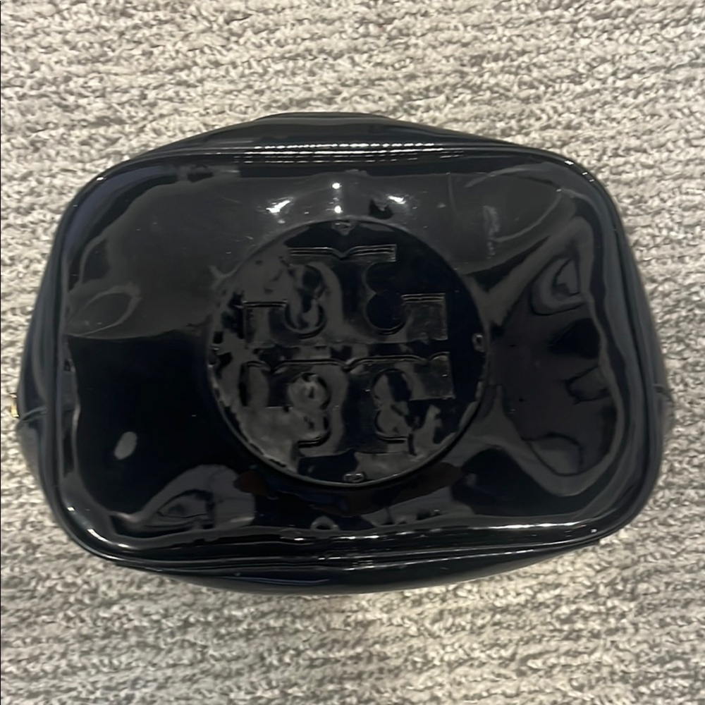 Tory Burch Black Cosmetic Bag